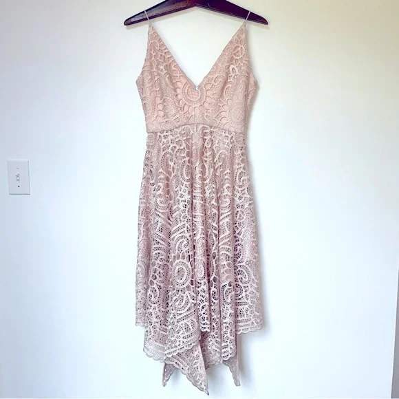 Nicholas Floral Lace Ball Dress